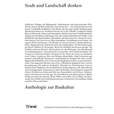 预订【德语】 Stadt und Landschaft denken:Anthologie zur Baukultur