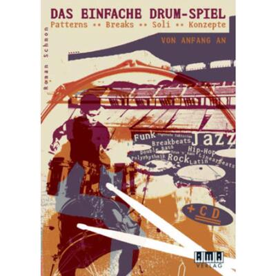 预订【德语】 Das einfache Drum-Spiel:Patterns - Breaks -