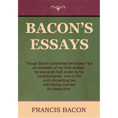 按需印刷不退不换Bacon's Essays[9781647997137]