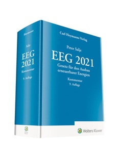 für Energien EEG erneuerbarer Ausbau den Gesetz Kommentar 2021 德语 预订