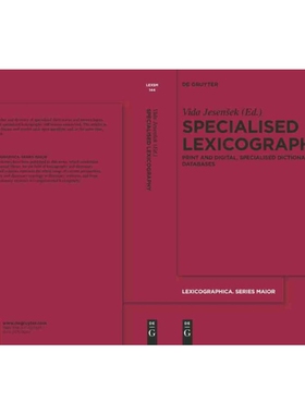 按需印刷不退不换DGYT Specialised Lexicography[9783110333381]