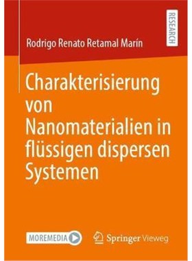 预订【德语】 Charakterisierung von Nanomaterialien in flüssigen dispersen Systemen: