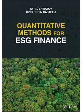 预订Quantitative Methods for ESG Finance