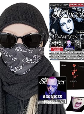 预订【德语】 Sonic Seducer + Titelstory Depeche Mode + 2 Audio- CD + + Stillvole Mund-Nasen-Abdeckung:+ Sonic Seducer 05