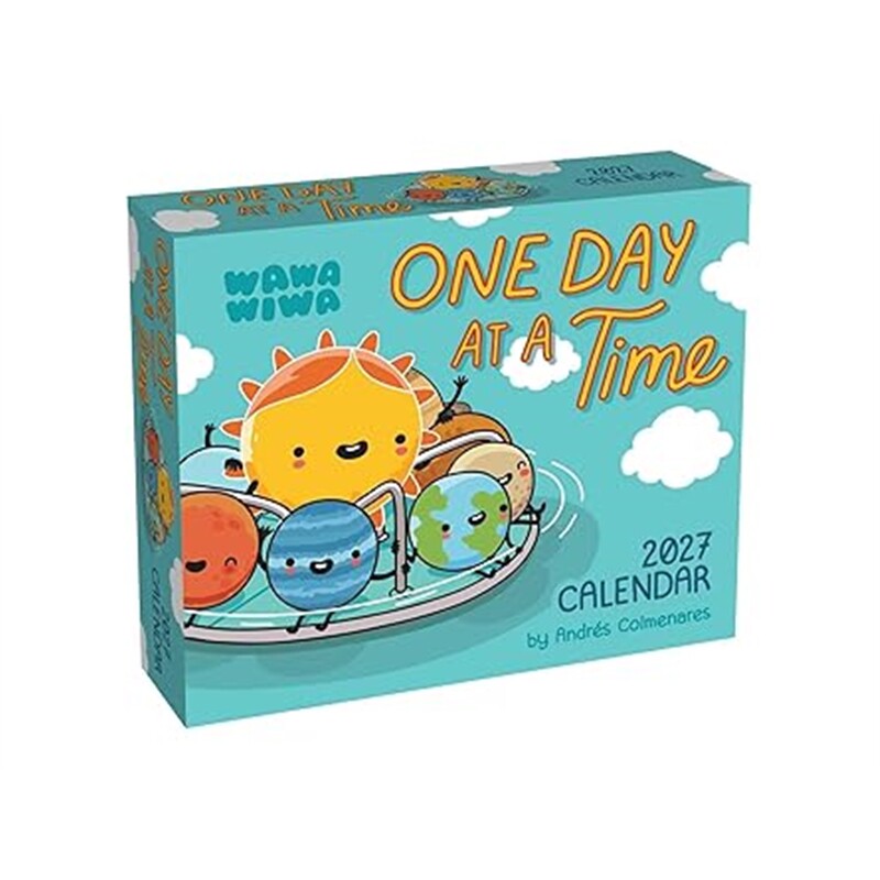 现货 2027日历哇哇哇：一天一页 Wawawiwa 2027 Day-To-Day Calendar: One Day at a Time 英文原版 上海外文