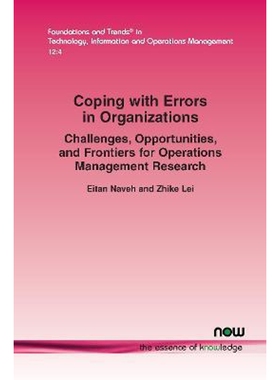 按需印刷Coping with Errors in Organizations[9781680836066]