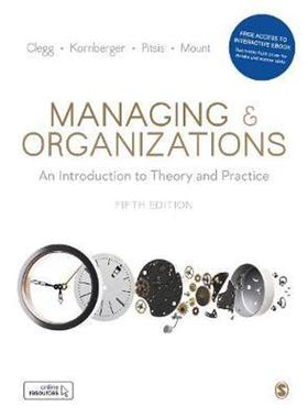 预订Managing and Organizations Paperback with Interactive eBook:An Introduction to Theory and Practice