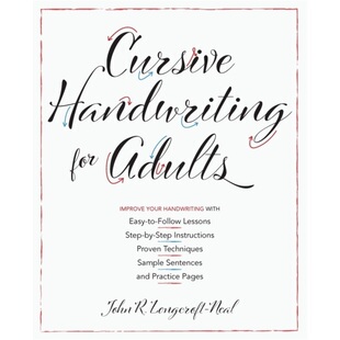 预订Cursive Handwriting For Adults[9781612439068]