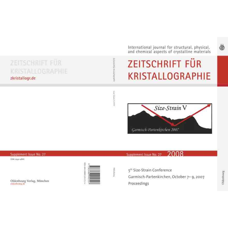 按需印刷DGYT Fifth Size Strain Conference. Diffraction Analysis of the Microstructure of Materials[9783486992557]