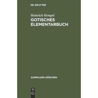 按需印刷不退不换DEG Gotisches Elementarbuch[9783111010700]