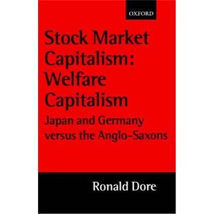 按需印刷不退不换Stock Saxons and Welfare 9780199240616 versus Capitalism the Anglo Germany Market Japan