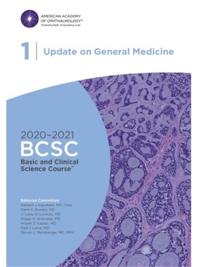 预订2020-2021 Basic and Clinical Science Course? (BCSC), Section 01: Update on Gener[9781681043579]