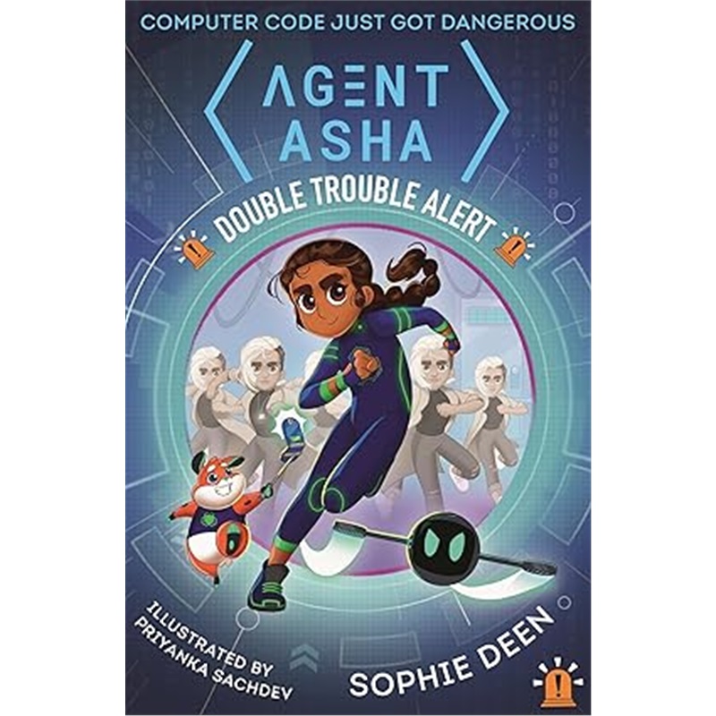 现货Agent Asha: Double Trouble Alert[9781406382747]