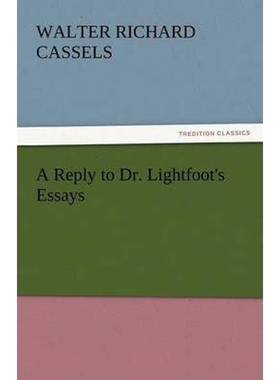 按需印刷A Reply to Dr. Lightfoot's Essays[9783842435537]