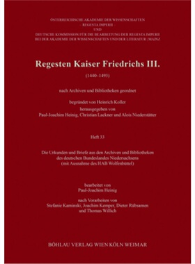 预订【德语】Regesten Kaiser Friedrichs III. (1440-1493)[9783205200727]