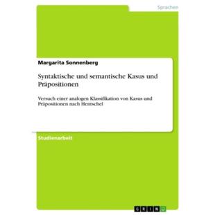 预订不退不换德语 Syntaktische und semantische Kasus und Präp