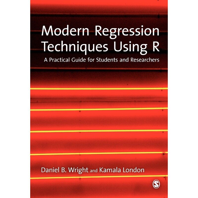 按需印刷不退不换Modern Regression Techniques Using R[9781847879035]