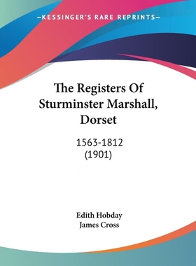 按需印刷The Registers Of Sturminster Marshall, Dorset[9781104503789]