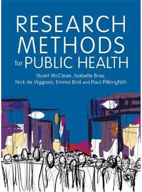 按需印刷Research Methods for Public Health[9781526430007]