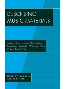 按需印刷Describing Music Materials[9781442276277]