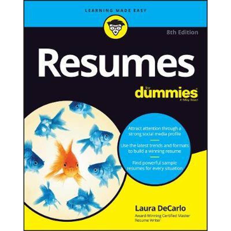 按需印刷不退不换Resumes For Dummies[9781119539285]