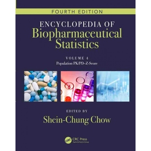 Encyclopedia 9780815363200 Biopharmaceutical Statistics Edition Fourth 按需印刷TF Volume