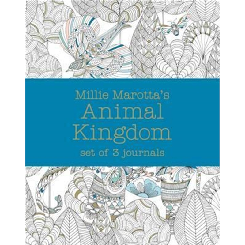 预订Millie Marotta's Animal Kingdom - journal set:3 notebooks