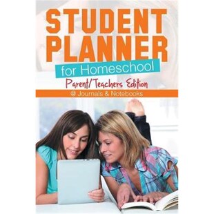 按需印刷Student Planner for Homeschool (Parent/Teachers Edition)[9781541910010]