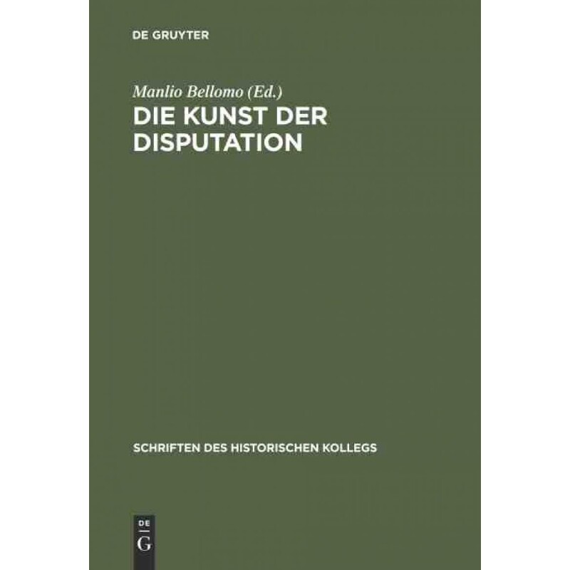 按需印刷不退不换DEG Die Kunst der Disputation[9783486562583]