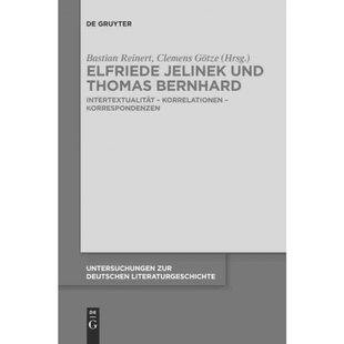 按需印刷DEG Elfriede Jelinek und Thomas Bernhard[9783110736724]