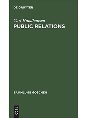 预订【德语】 Public Relations:Theorie und Systematik
