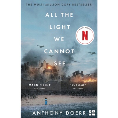 All the light we cannot see Tie-in   所有我们看不见的光 影视封面版 2015 普利策小说奖