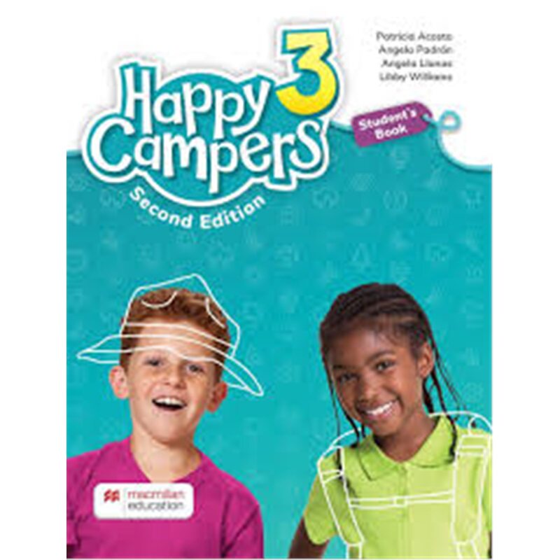 现货 快乐露营者 第二版 第3级 学生用书附学生电子书及学生应用Happy Campers 2E L3 SB with Studen