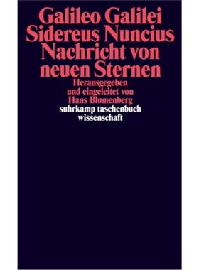 预订【德语】Sidereus Nuncius (Nachricht von neuen Sternen):Dialog über die Weltsysteme (Aus