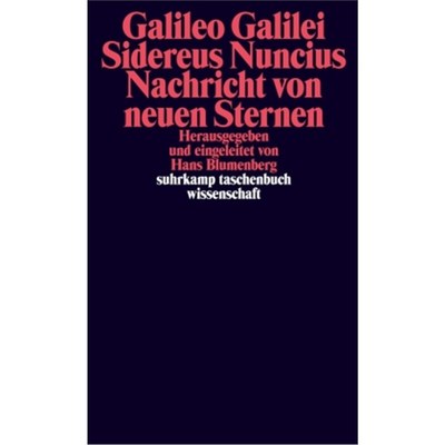 预订【德语】Sidereus Nuncius (Nachricht von neuen Sternen):Dialog über die Weltsysteme (Aus
