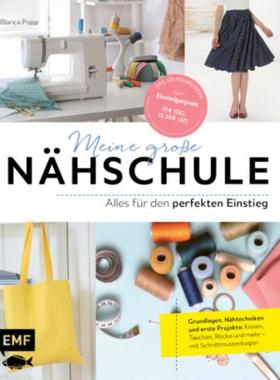 预订【德语】 Meine große Nähschule - Alles für den perfekten Einstieg:Grundlagen, Näht