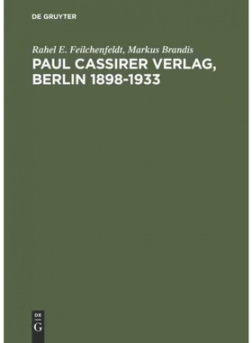按需印刷DEG Paul Cassirer Verlag, Berlin 1898?C1933[9783598117114]