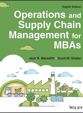 预订Operations and Supply Chain Management for MBAs[9781119898696]