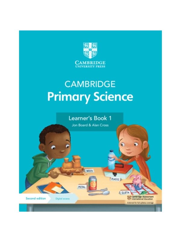 现货NEW Cambridge Primary Science Learner's Book 1 with Digital Access (1Yr Subscription)