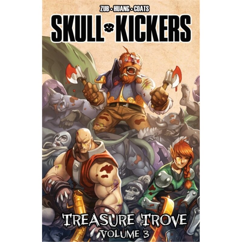 预订不退不换Skullkickers Treasure Trove Volume 3[9781632153982]