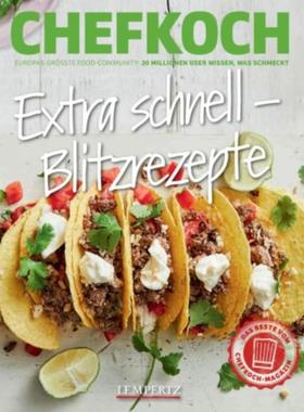 预订【德语】 Chefkoch: Extra schnell - Blitzrezepte: