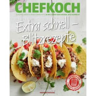 预订【德语】 Chefkoch: Extra schnell - Blitzrezepte:
