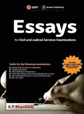 按需印刷Essays for Civil and Judicial Services Examinations 2019[9789388426572]