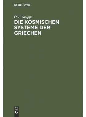 按需印刷DEG Die kosmischen Systeme der Griechen[9783111303604]