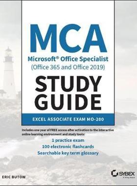 预订MCA Microsoft Office Specialist (Office 365 and Office 2019) Study Guide:Excel Associate Exam MO-200