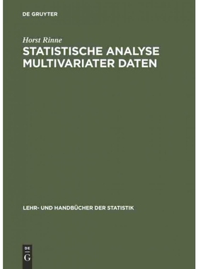 按需印刷DEG Statistische Analyse multivariater Daten[9783486254037]