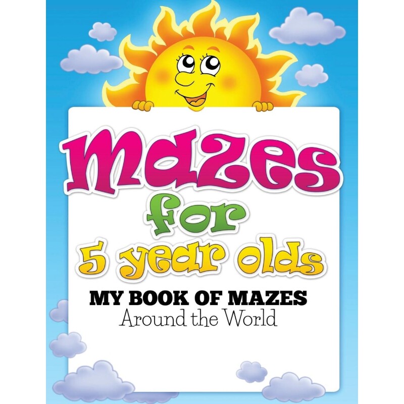 按需印刷不退不换Mazes for 5 Year Olds (My Book of Mazes[9781632870483]
