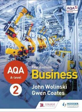 预订AQA A-level Business Year 2 Fourth Edition (Wolinski and Coates)