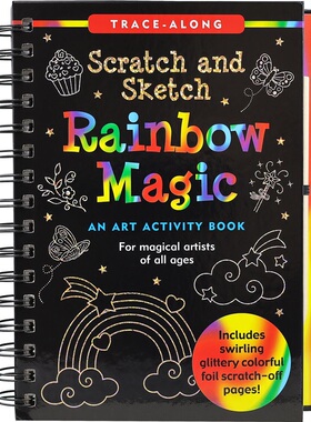 无货 刮刮素描书 Scratch and Sketch Rainbow Magic [9781441343659]