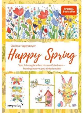 预订【德语】 Happy Spring:Vom Schneeglöckchen bis zum Osterhasen - Frühlingsmotive ganz einfach